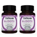 Twinlab B-12 points - Suppléments de soutien à la production d'énergie avec vitamine B12-500 mcg, 250 comprimés (2 paquets)