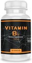 QEI Vitamin B12 1000mg, Supports Energy Metabolism and Nervous System Maintainance, Vitamin Supplement, 30 Capsules