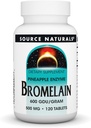 Quelle Naturals Bromelain, Proteolytic Enzyme Supplement, 500mg - 120 Tabletten