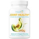 Supplément santé naturel et végétalien-friendly joint, avocat Soy Insaponifiables 300mg, non-OGM, sans gluten, colorants ou arômes artificiels, lait et mollusques, 60 jours d'approvisionnement.