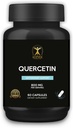 Klever Lifestyle: Quercetin avec supplément de bromelain: propriétés antioxydantes, santé du cerveau: 60 capsules: 800mg par portion
