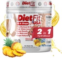 DIETFIT | Pre-Workout und Diuretic 300 Grams | Hydroboost 2-in-1 | Pre-Workout & Diuretic | Intensive Energie | Ananas Flavor | 30 Servicings | Fitness Supplements
