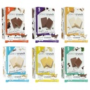 Power Crunch Protein Wafer Bars, Variety Pack, dans 6 saveurs 1.4 Ounce Bars (30 comte). Des collations riches en protéines au goût délicieux