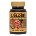 Natures Plus AgePerte le soutien de la pression artérielle - 90 comprimés - avec trans-resvératrol et 1200 mg d'aliments entiers - Végétarien, sans gluten - 30 portions