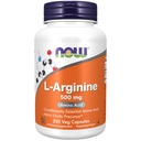 JETZT Nahrungsergänzungsmittel, L-Arginin 500 mg, Nitric Oxid Precursor*, Aminosäure, 250 Veg Kapseln