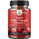 Nettoyer les capsules de vinaigre de cidre de pomme - ACV Deep Cleanse and Detox Pills for Gut and Digestive Health with Slimming Cayenne - ACV Extra Strength pour Funger Gut Cleanse et Full Body Detox 180 Compte
