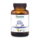 Himalaya Bonjour ZZZs, 60 jours d'approvisionnement - Supplément de sommeil à base de plantes avec Melatonine, GABA, L-Theanine, Lavande, Camomille et Lemon Baume - végétalien, non-OGM, sans gluten, 60 capsules