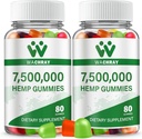 Gommies organiques Omega 3 6 9 Supplément d'huile Omega Gummy pour adulte (2-pack) 0401