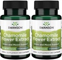Swanson Chamomile Flower Extract 500 Milligramm Standardisiert auf 1,2% Apigenin 6 mg pro Kapsel 60 Kapseln (2 Packung)
