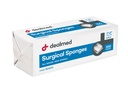 Éponges chirurgicales de 2 po x 2 po, 8 ply, éponges non tissées absorbantes pour soins aux blessés, trousses de premiers soins et installations médicales, 200 comtes (paquet de 1)