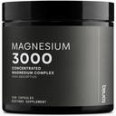 Toniiq 3 000mg Glycinate de magnésium ultra-haute résistance - 20% Purifié pour contenir 600mg de magnésium élémentaire - Supplément de magnésium chélaté et biodisponible - 240 Capsules de Veggie