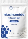 Vitamine B3 Niacinamide 500mg Par Capsule, 400 Capsules