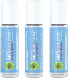 Basic Vigor Migrastil Extra Strength migraine Stick Formule avancée. Aromathérapie forte Rouler avec le menthol et les huiles essentielles. Pas de Lavande. Fabriqué aux USA.