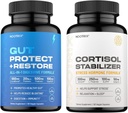 Nootrix Cortisol Stabilisateur et gestionnaire et Gut Health Support