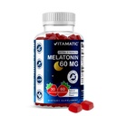 Mélatonine sans sucre vitamatique 60 mg - 60 Gommies végétariennes - Supplément de formation non-habitant