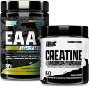Recherche sur les nutriments Hydratation EAA Lémonade de bleuets Aminos et poudre monohydratée de créatine