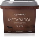 Métabarol Cheval Supplément poudre avec resvératrol, Supplément de soutien métabolique pour chevaux, Supplément métabolique équine, Produits de soins équidés, 2 lbs