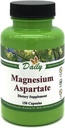 Fabrication quotidienne Magnésium (100 mg d'aspartate de magnésium) 150 Capsules végétariennes