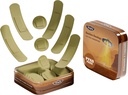 Tissu de bambou hypoallergénique Nepia Formes assorties Bandages , PFAS Free & Latex Free , Bandaids Compostables Eco-Amis pour la peau sensible et les écharpes , Paquet de tissu souple (100 comte)