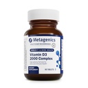 Metagenics D3 2000 IU Complex Vitamin D3 Supplement - Unterstützt Knochengesundheit, Immun- und Gesunde Entzündungsreaktion* - mit Isoflavonen für Absorption - Glutenfrei - 3 Monate Versorgung - 90 Zähler