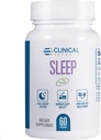 Effets cliniques Sommeil - Supplément Magnésium avec Magtéine - 60 Capsules - Magnésium L-Thréonate, L-Theanine et Camomille - pour la relaxation et le calme naturel - Pas de Mélatonine Soutien au sommeil - USA Made
