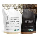Truvani Plant Based Protein Powder - USDA Certified Organic, Vegan, Non-GMO, Dairy Free, Soy Free, & Gluten Free - 2 Packungen mit 20 Portionen Jeder (Chocolate & Vanilla)