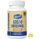 Liposomique CoQ10 Ubiquinol 600mg Softgels Extrême Absorption Ubiquinol CoQ10 Supplément Extrême Antioxydant Active Forme de Coenzyme Q10.