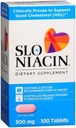 Slo-Niacine 500 mg Comprimés 100 Comprimés (emballage de 3)