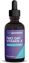 Ich bin powered Two Day Vitamin A - 2 oz Natürliches Vitamin A Tropfen 400.000 IU pro Portion (3 ml), Unterstützt Immungesundheit