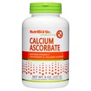 NutriBiotique - Calcium Ascorbate Vitamine C Poudre, 8 Oz , Supplément antioxydant et collagène essentiel bu avec du calcium , non acide et plus facile à digérer que l'acide ascorbique , sans gluten et sans OGM