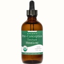 Teinture préconception biologique Herb Lore – Soutien à la fertilité liquide sans alcool pour les femmes