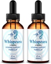 (2 Pack) Whispeara Drops - Official Whispeara to Support Healthy Hearing, Focus and Performance, All Natural Whispeara Hearing Support Formula, Premium Whispeara Gotas Review (60 Servings)