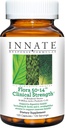 Formules de réponse innée Flora 50-14 Résistance clinique - Supplément probiotique avec 50 milliards CFU - 14 souches probiotiques - Végétarien et non-OGM - Fabriqué sans 9 allergènes alimentaires - 120 capsules