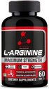 Sport Nutrition L-Arginine 1000mg Ergänzung für Muskelwachstum, Stamina, Immun Booster & Energy, 60 Tabletten