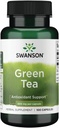 Supplément extrait de thé vert de Swanson - Antioxydant Rich - 500 MG Green Tea Leaf Poudre - 100 Capsules