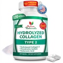Collagen Typ 2 Hydrolysierte Ergänzung mit Chondroitin und Hyaluronic, für gesundes Haar, Haut und Nägel, keine Füllstoffe, Additive und keine künstlichen Farben - 120 vegetarische Kapseln