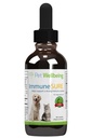 Pet Wellbeing Immune Sure for Dogs - Unterstützt normale Immunabwehr, Gut Flora Balance, Andrographis, Echinacea, Vitamin C, Zink - Veterinär-Formulierte Kräuterergänzung 2 oz (59 ml)
