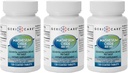 GeriCare Magnesium Oxide Supplement 240 mg of Elemental Magnesium, 120 Tablets, Essential Mineral Support, Promotes Vascular Health, Bone Strength, and Muscle Function (Pack of 3)