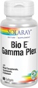 SOLARAY Bio E Gamma Plex | Vitamin E mit natürlichem Tocopherol Blend für gesundes Antioxidans Unterstützung | 60 Softgels, 30 Serv