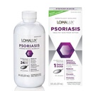 Loma Lux Psoriasis Relief Natural w/Minerals - Multi-Symptôme Relief - Dermatologue de traitement prouvé cliniquement développé pour Psoriasis Vulgaris, Dermatite séborrhéique, Scalp, Inverse Types - 8 Fl Oz