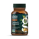 Gaia Kräuter, Turmeric Supreme Pain, Kräuter-Pain-Ergänzung mit Curcumins, Vegan Liquid Capsules, 60 Count