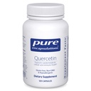 Encapsulations pures Quercetin - 500 mg - Soutien immunitaire, santé cellulaire et santé cardiaque - Supplément antioxydant - Sans gluten et sans OGM - 120 capsules