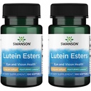 Esters de lutéine de Swanson - avec Lutemax 6 mg 100 gels (2 paquets)