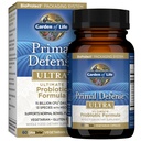 Jardin de la vie Probiotiques pour la santé digestive et l'équilibre de la santé Gut, Primal Defense Ultra Ultimate Formule, 15 Million CFU et 13 Strains Plus HSO, Végétarien et sans gluten, 60 Capsules