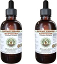 Hawaii Pharm Hawthorn Extrait liquide sans alcool, Hawthorn (Crataegus Laevigata) Feuille séchée et glycérite de fleur Supplément naturel à base de plantes 2x4 oz