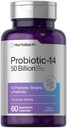 Horbaach Probiotika für Frauen und Männer | 60 Kapseln | 14 Probiotische Strains mit Prebiotic | 50 Billion Active Organisms | Non-GMO & Gluten Kostenlose Ergänzung