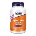 MAINTENANT Aliments suppléments, acide alpha lipoïque 100 mg avec vitamines C et E, scavenger radical libre*, 120 gélules