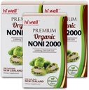 (Pack de 3) Hi Well Premium Noni 2000 200 Softgels