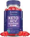 Slim Fusion Keto ACV Gummis Extreme 2000MG Advanced Slimfusion Keto Gummis Apfelessig Formuliert mit Granatapfelsaft Pulver B12 Vegan Non GMO 60 Gummys