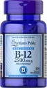 La fierté de Puritan Vitamine B-12 2500 mcg Microlozenges, 100 Compte